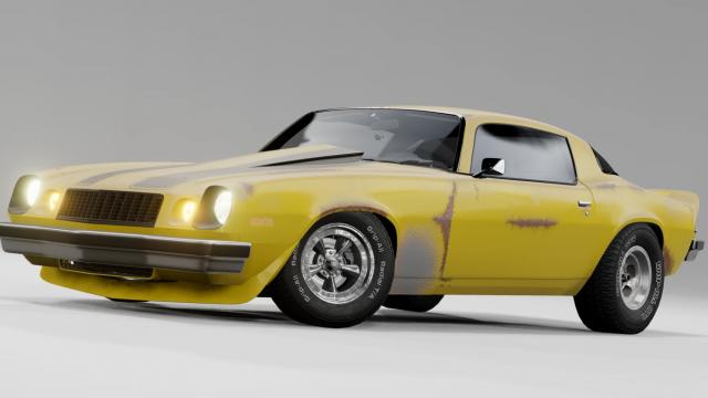 1977 Chevrolet Camaro Bumblebee для BeamNG Drive