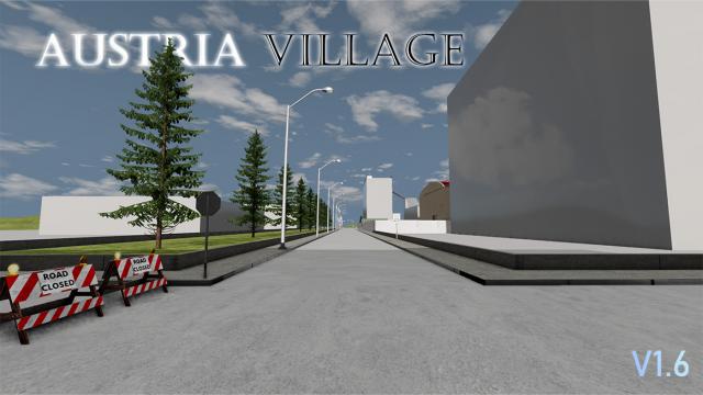 Austria Village для BeamNG Drive