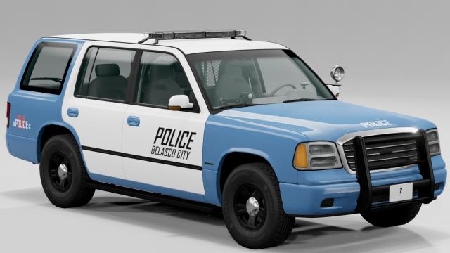 Eastern Styled Belasco City Police skinpack for BeamNG Drive