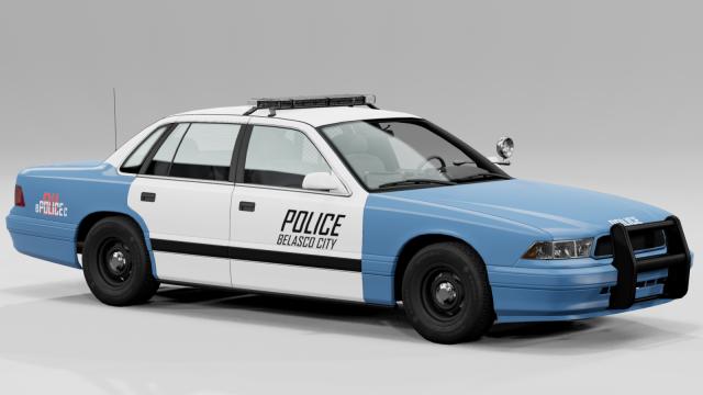 Eastern Styled Belasco City Police skinpack for BeamNG Drive