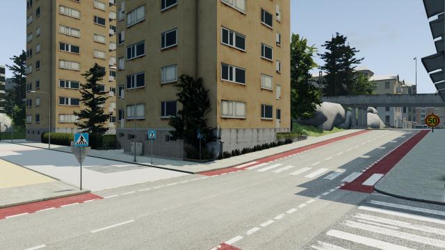 Central Stalburg Alleys (INFRA) for BeamNG Drive