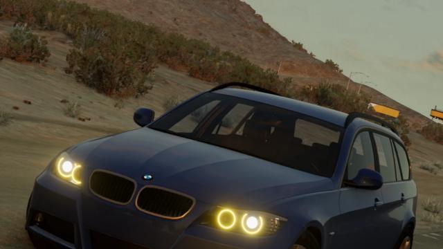 BMW 3-Series (E91) для BeamNG Drive