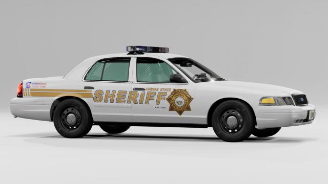 Hawaii State Skins Pack for Maxy's Crown Vic 夏威夷州涂装包 for BeamNG Drive