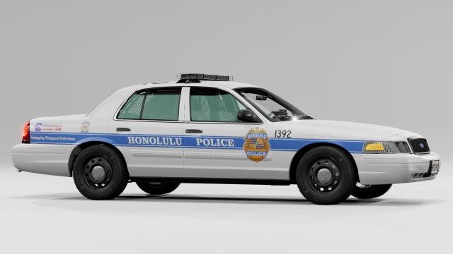 Hawaii State Skins Pack for Maxy's Crown Vic 夏威夷州涂装包 для BeamNG Drive