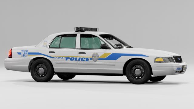 Hawaii State Skins Pack for Maxy's Crown Vic 夏威夷州涂装包 для BeamNG Drive