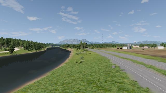 River Highway для BeamNG Drive