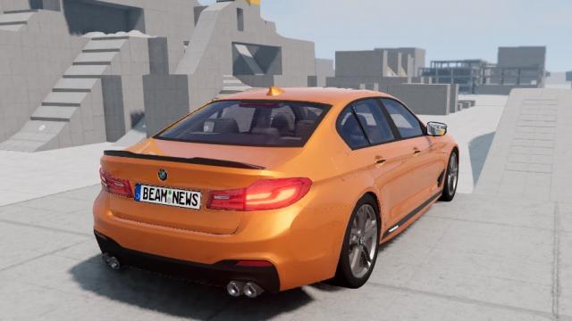 BMW 5-Series (G30) для BeamNG Drive