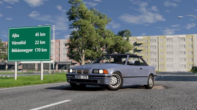 Hungarian Roads для BeamNG Drive