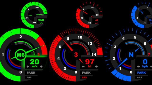 Custom Tachometers and Boost Gauges для BeamNG Drive