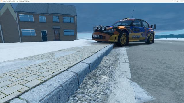UK gets SNOW Rally Map for BeamNG Drive