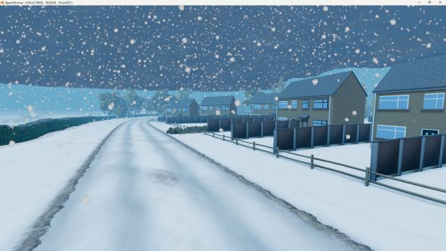 UK gets SNOW Rally Map for BeamNG Drive