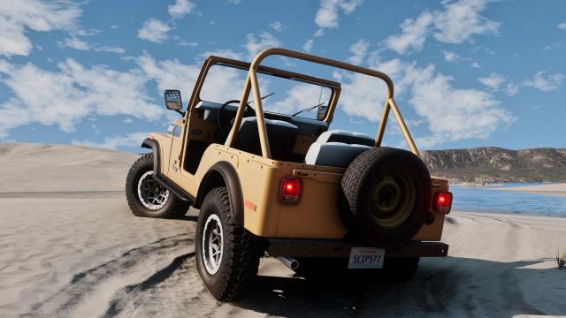 Jeep Renegade (CJ5) для BeamNG Drive