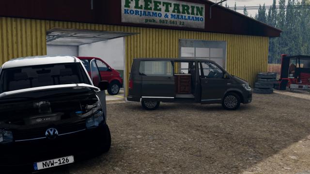 Volkswagen T6/Multivan/Caravelle/California/Kombi/Transporter (2015-2019) для BeamNG Drive