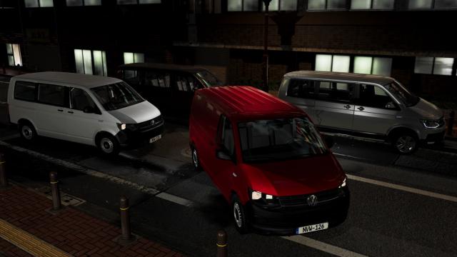 Volkswagen T6MultivanCaravelleCaliforniaKombiTransporter (2015-2019) for BeamNG Drive