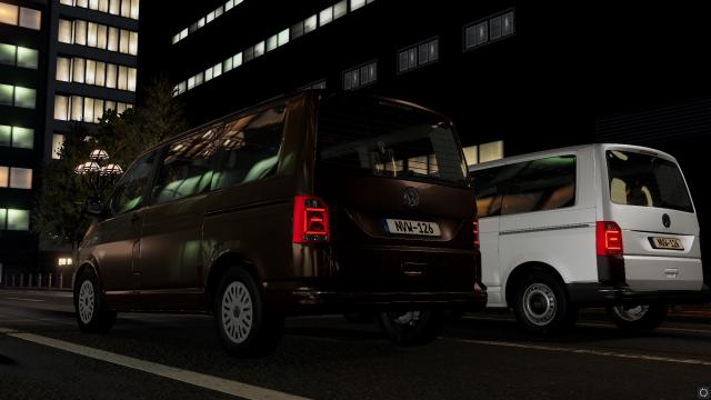 Volkswagen T6MultivanCaravelleCaliforniaKombiTransporter (2015-2019) for BeamNG Drive