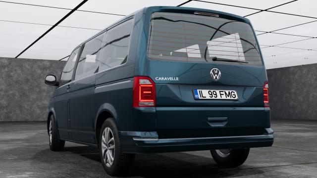 Volkswagen T6MultivanCaravelleCaliforniaKombiTransporter (2015-2019) for BeamNG Drive