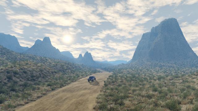 REKT Ridiculous Sand Dunes 3 для BeamNG Drive