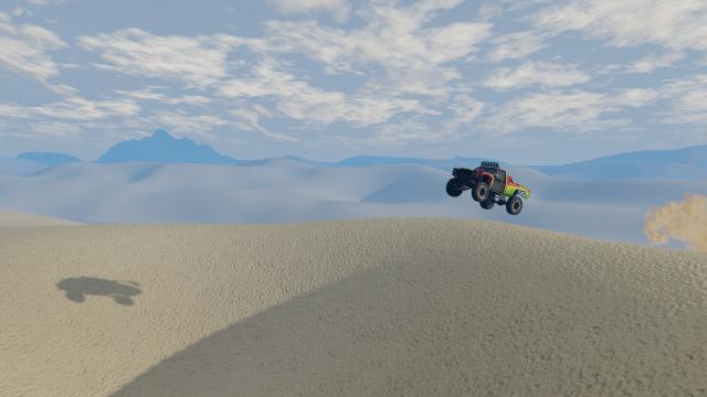 REKT Ridiculous Sand Dunes 3 для BeamNG Drive