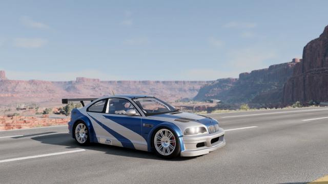 NFSMW BMW M3 GTR for BeamNG Drive