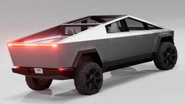 Tesla Cybertruck for BeamNG Drive