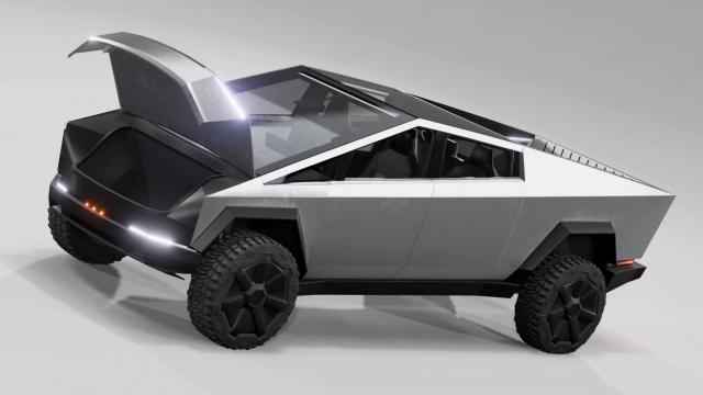 Tesla Cybertruck for BeamNG Drive