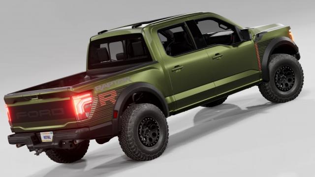 Ford F-150 Raptor (2024) для BeamNG Drive