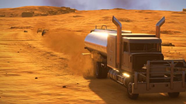 Fury Wasteland для BeamNG Drive
