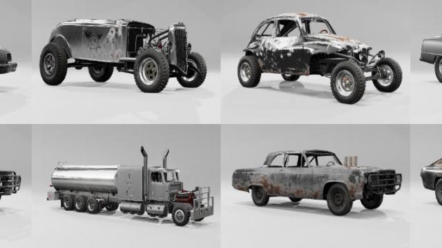Fury Wasteland для BeamNG Drive