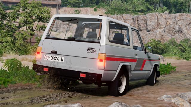 1985 Nissan Patrol 160 SWB for BeamNG Drive