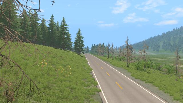 American Road for BeamNG Drive