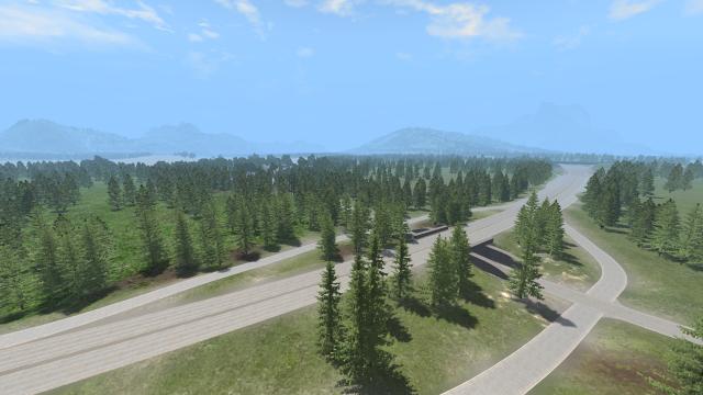 American Road for BeamNG Drive