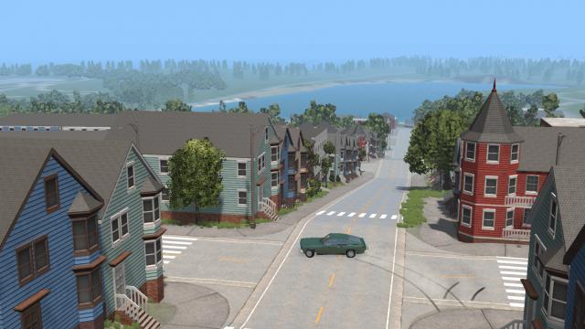 American Road for BeamNG Drive