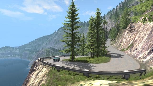 American Road for BeamNG Drive