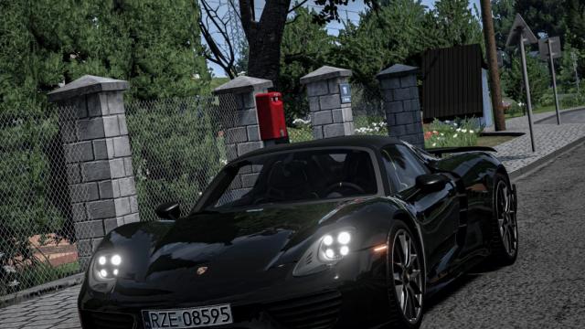 Porsche 918 Spyder для BeamNG Drive