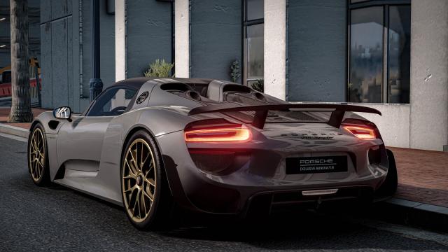 Porsche 918 Spyder для BeamNG Drive