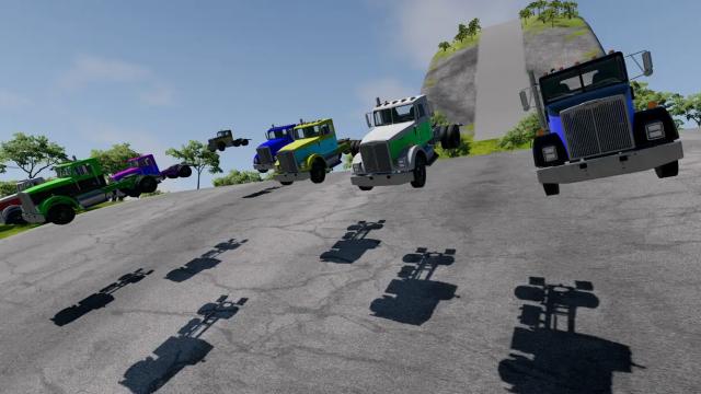 bvAIDownhill для BeamNG Drive