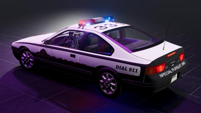Legacy 200BX Police Skin for BeamNG Drive