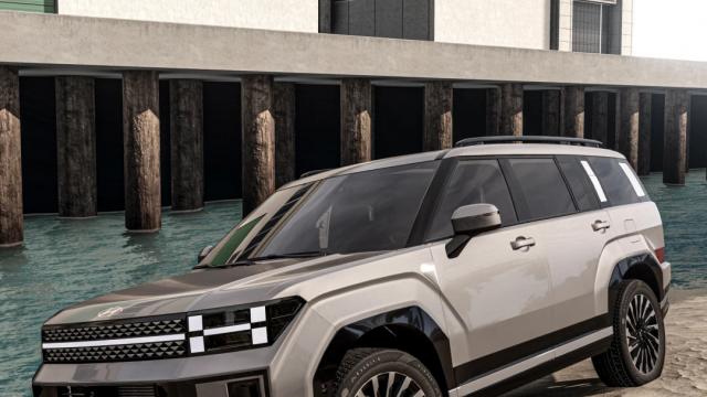 Hyundai Santa Fe 2024 для BeamNG Drive