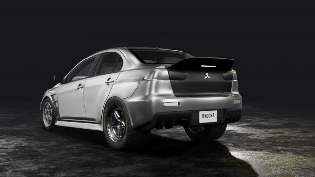 Mitsubishi Lancer Evolution X для BeamNG Drive