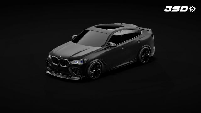 BMW X6M (2023) для BeamNG Drive