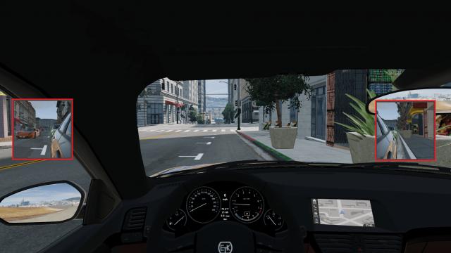 Realistic Vehicle Mirrors for BeamNG Drive