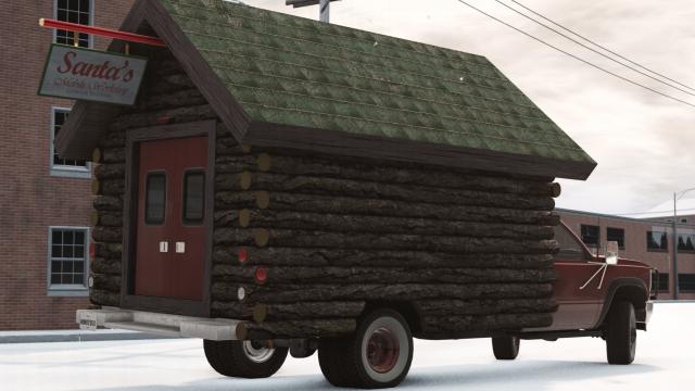 'Santa's Mobile Workshop' Gavril D45 for BeamNG Drive