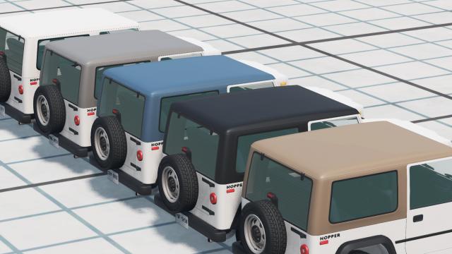 CNVY Hopper Offroad Parts for BeamNG Drive