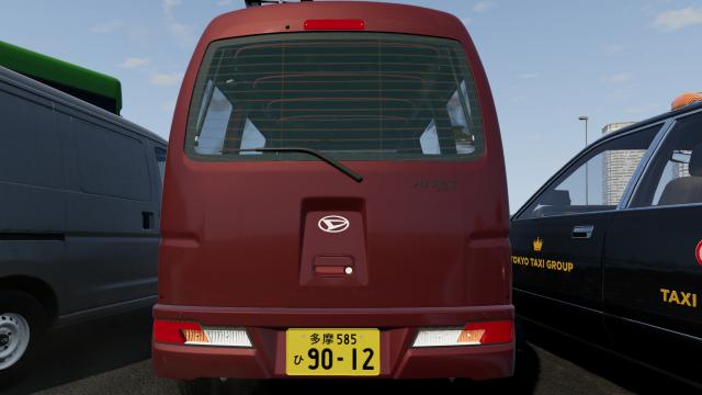 TT's Japanese License Pack для BeamNG Drive