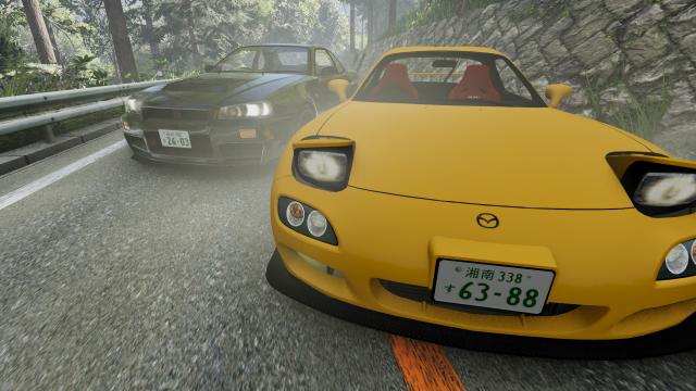 TT's Japanese License Pack для BeamNG Drive