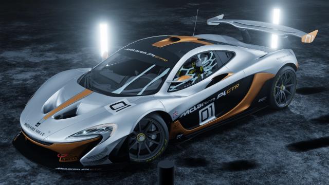 McLaren P1 для BeamNG Drive