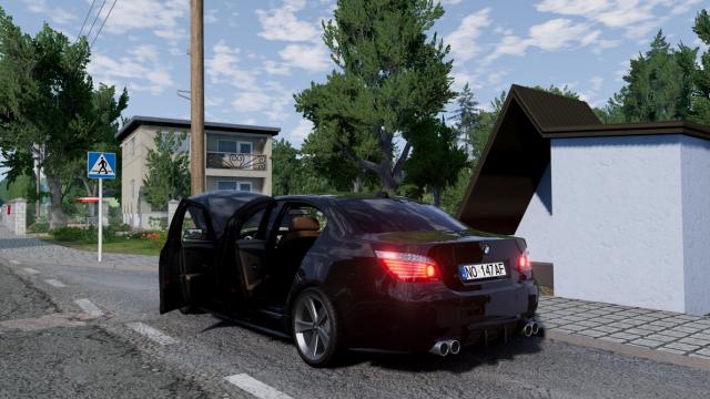 BMW 5-Series (E60) для BeamNG Drive