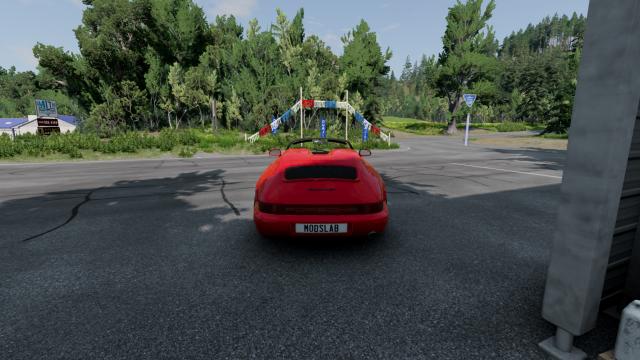 Porsche 911 Carrera 2 Speedster для BeamNG Drive