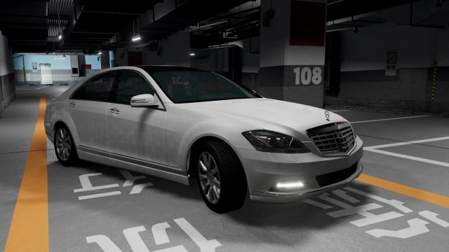 Mercedes-Benz W221 для BeamNG Drive