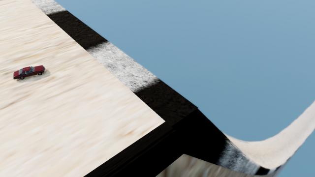 Water Skip Test Map for BeamNG Drive
